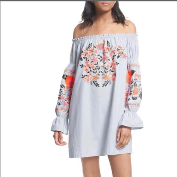 Free People Fluer du Jour shift dress - Picture 1 of 4